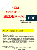 Regresi Logistik Sesi14 Mandat