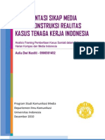 Analisis Framing Kasus TKI Sumiati di Kompas dan Media Indonesia