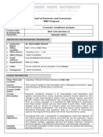 Summer 2023 BUS530 Course Outline