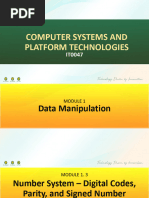 Module1.3-Data Manipulation-Digital Codes&SignedNumberRepresentation