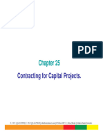 CH 25 Contracting For Capital Projects