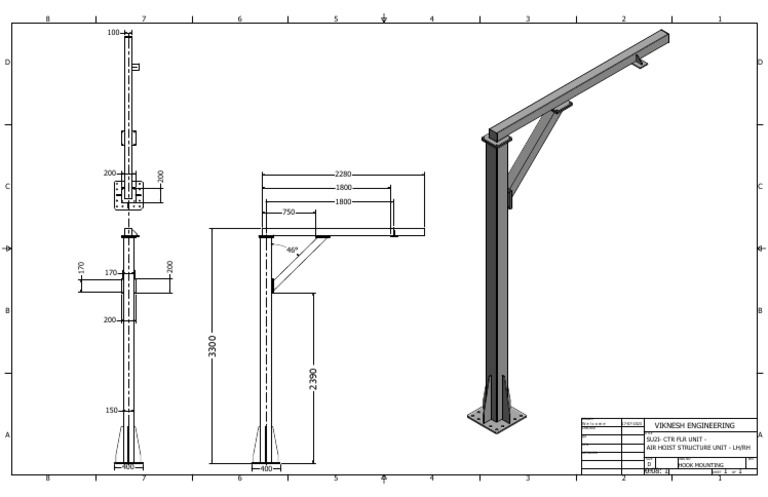 Air Hoist Structure Unit | PDF
