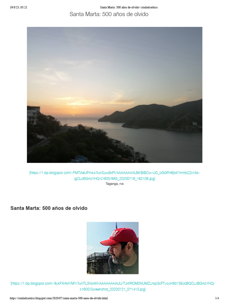 Santa Marta 500 Años De Olvido Pdf Economias