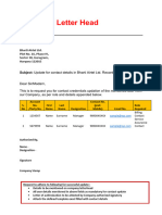 POA Sample-Data