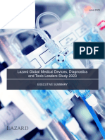 Lazard Global Medical Devices Diagnostics and Tools Leaders Study 2023