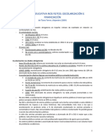 PPP 8. - A Política Educativa Nos Feitos (Esolarización e Financiación)