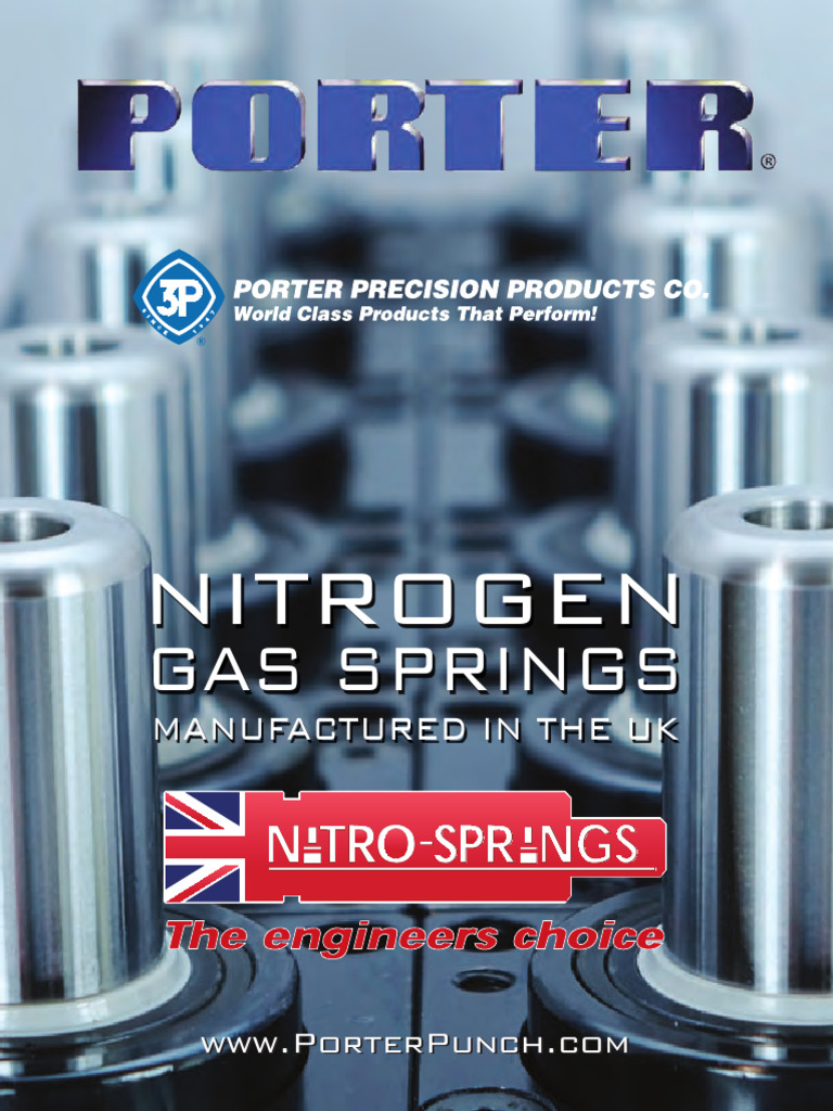Gas Springs Metrol Gas Springs PDF Piston Safety
