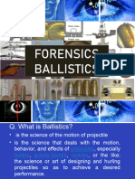 Forensic Ballistics Intro 1