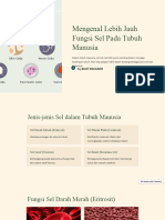 Fungsi Sel Pada Tubuh Manusia