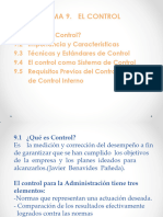 TEMA 9 Control, Diapositivas