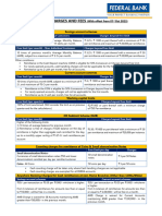 Service Charges Wef 01-Oct-2023