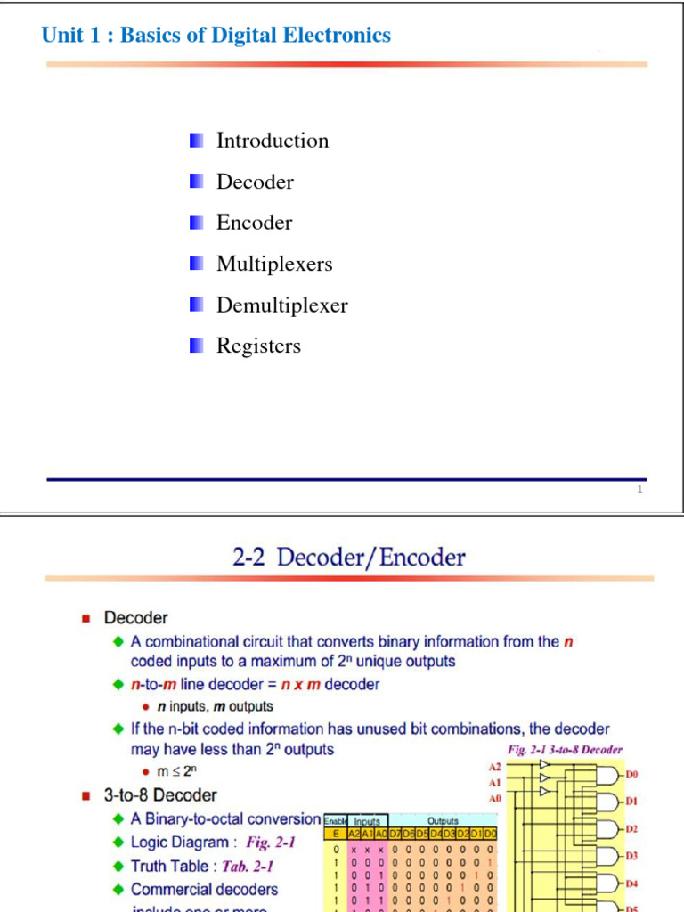 Mux Encoder | PDF