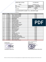 PENGUMUMAN Pembagian Kelas FTV - 16 September 2023