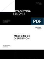 Estadística - Sem 03 - Medidas de Dispersión