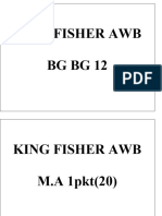 Label Paking King Fisher