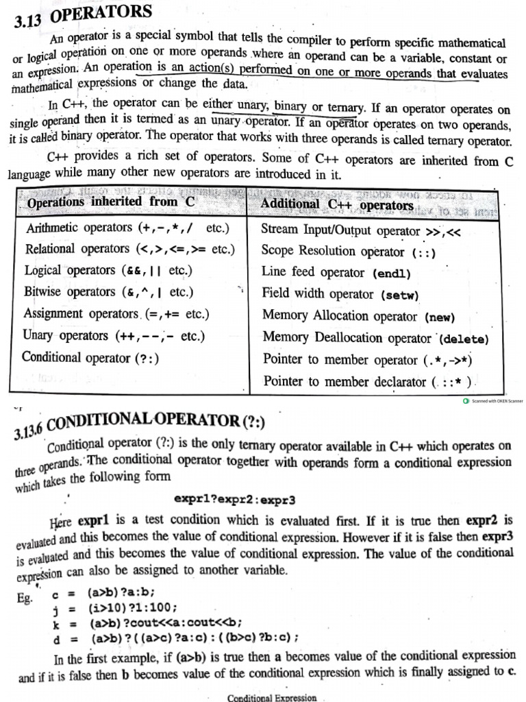 Operators | PDF