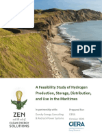 EXECUTIVE SUMMARY A Feasibility Study of Hydrogen Production Storage Distribution and Use in The Maritimes