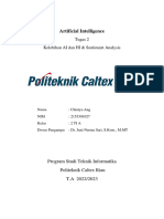 Artificial Intelligence: Tugas 2 Kelebihan AI Dan HI & Sentiment Analysis