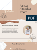 Krem Dan Hijau Pastel Berwarna Klasik Desain Minimal - Desain Grafis Seni Dan Desain Portofolio Online