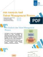 Job Analysis and Talent Management Process