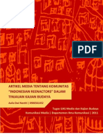 Analisis Indonesian Renactment
