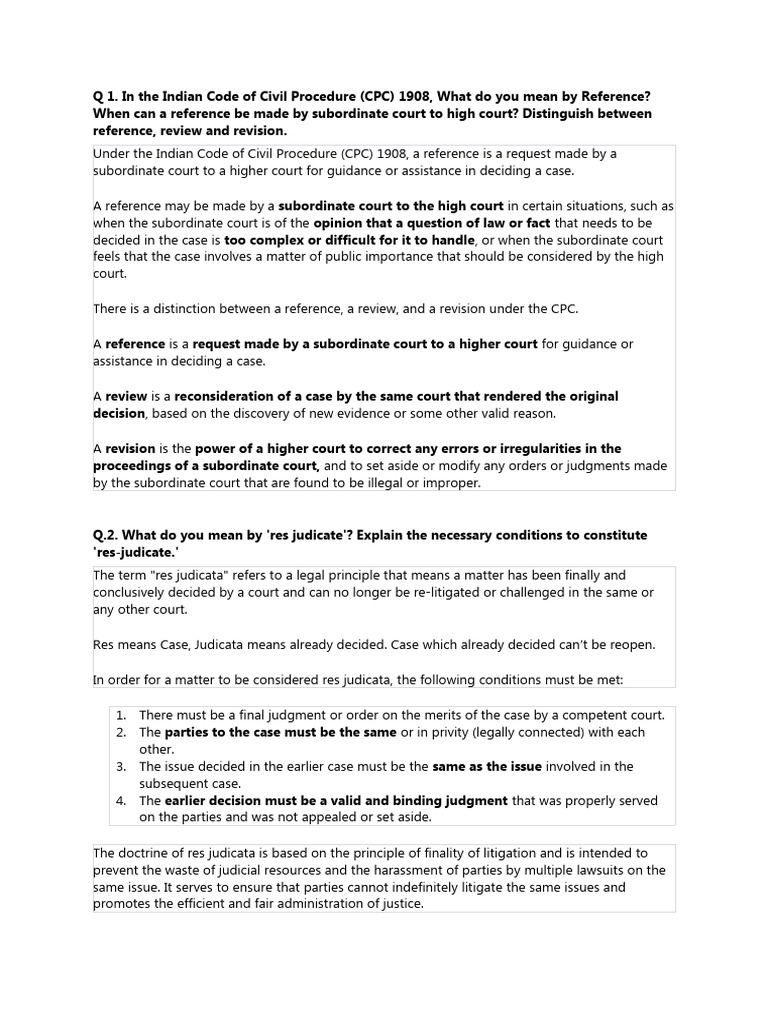 cpc-notes-q-a-pdf-lawsuit-legal-remedy