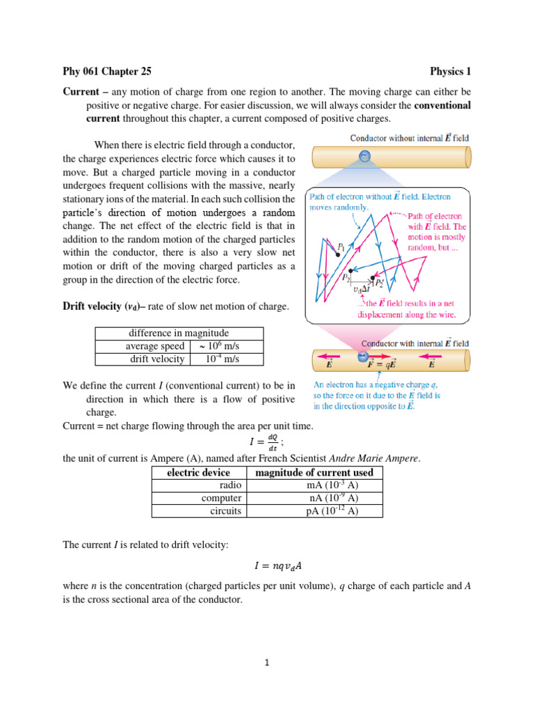 Understanding Electric Current and Circuits | PDF | Electric Charge ...