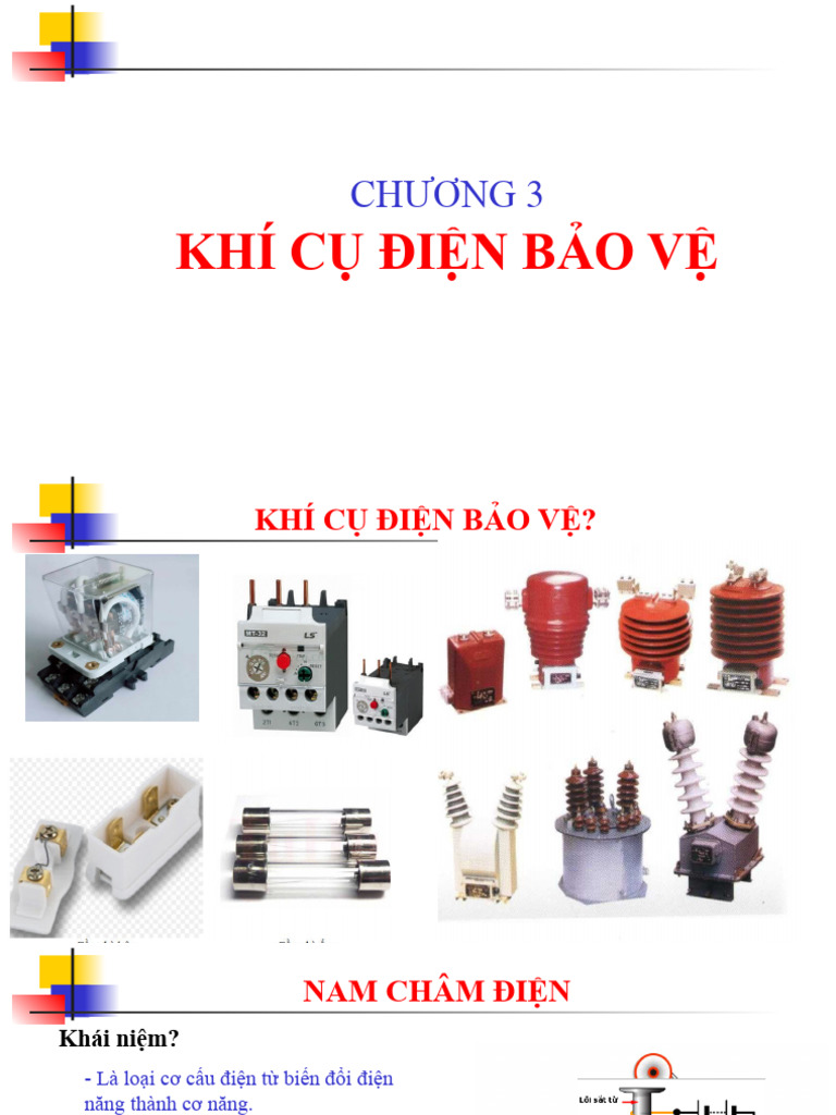 Ch 3. khí cụ điện bảo vệ | PDF