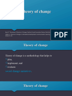 Theory of Change