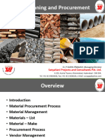31-Material Planning & Procurement For Projects Vendor Development