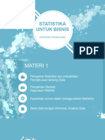 Statistika Untuk Bisnis