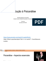 1 - Introdução Psicanálise