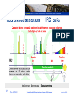 Ou Ra: Indice de Rendu Des Couleurs