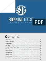 Brand Guideline Sapphire Media