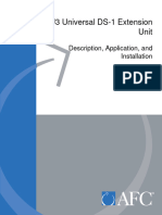UDU3 Universal DS-1 Extension Unit: Description, Application, and Installation