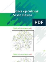 Funciones Ejecutivas Sexto Básico