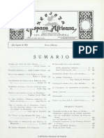 Revista Hispano Africana 7 1922 N o 7
