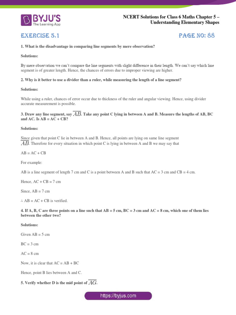 ncert class 6 maths chapter 5 pdf solutions