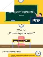 (p. 1) Materi Possessivpronomen [Klasse Xi]