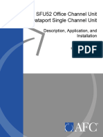363252724i5 - AFC SFU52 Office Channel Unit Dataport Single Channel Unit
