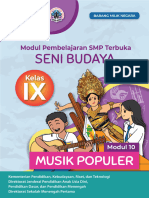 Seni Budaya Kelas IX Modul 10