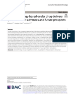 Nanotechnology-Based Ocular Drug Delivery Systems: Recent Advances and Future Prospects