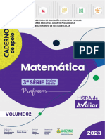 3 Série Professor - Volume 2 - Matemática