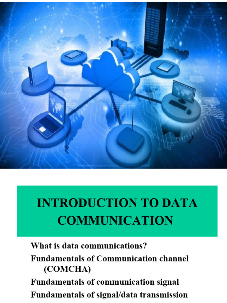 01 Introduction to Data Communication (2) - Copy | PDF | Transmission ...
