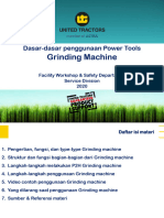 Power Tool Grinding Machine
