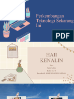 Perkembangan Teknologi Sekarang Ini