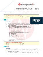 National NORCET Test-9