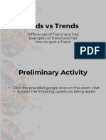 TNCT 1 Trends Vs Fads