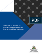 Standards of Practice For Interventional Radiology and Interventional Neuroradiology