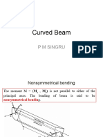 Curved Beam